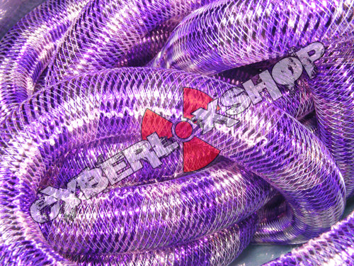 Tubular Crin - Large - Purple Pink Stripe (5 yds)