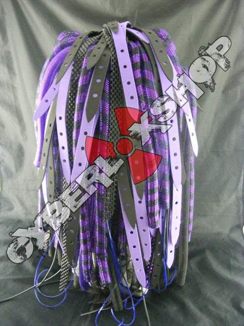 PurpleWeb Cyberlox Wig