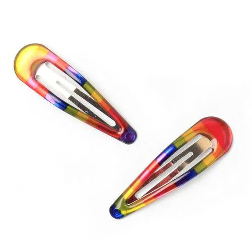 Rainbow Hair Clips / Sleepies (Pack of 4)