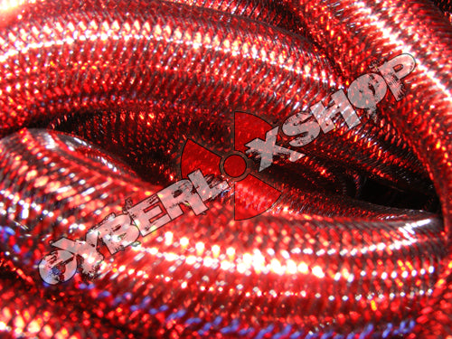 Tubular Crin - Large - Red Metallic (5 yds)