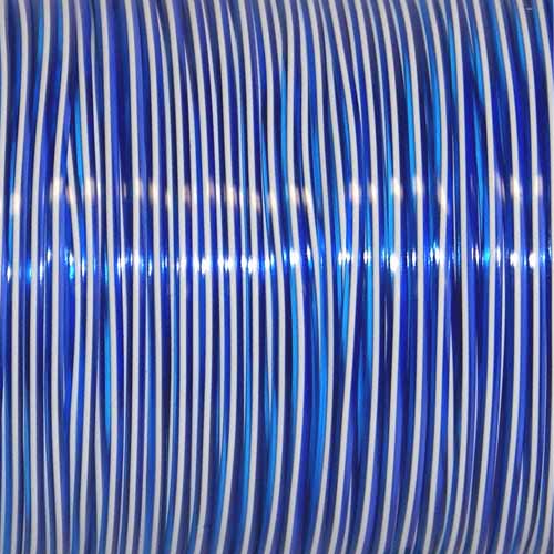 Rexlace - 100 Yard Spool - Treslace Clear Blue / White / Clear Purple
