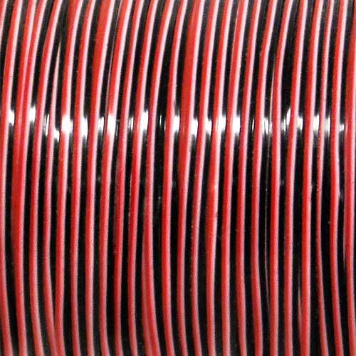 Rexlace - 100 Yard Spool - Treslace Black / White / Red