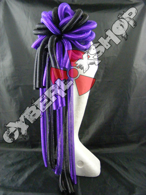 Cyberlox Scrunchie - Purple / Black