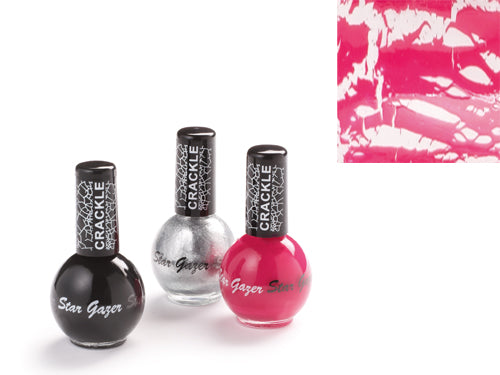 Stargazer Crackle Nail Polish - #604 Pink