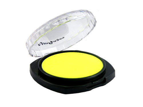 Stargazer Fluorescent Eye Shadow Pressed Powder - Lemon Yellow