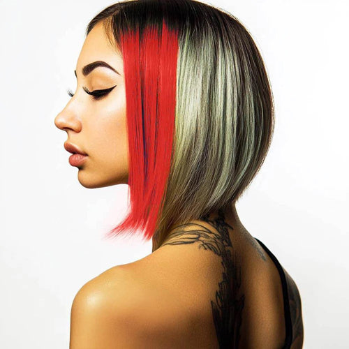 Stargazer Neon Hair Mascara - Neon Red