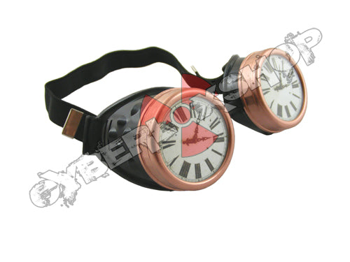 Cyber Goggles - Steampunk Clock Face
