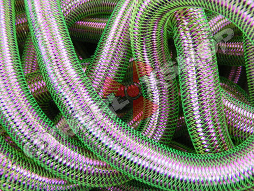 Tubular Crin - Large - Purple Petroleum Metallic (5 yds)
