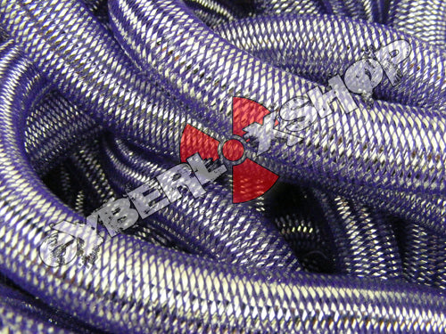 Tubular Crin - Large - Purple Pewter Metallic (5 yds)
