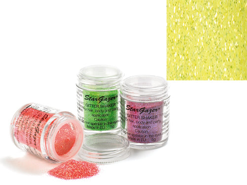 Stargazer UV Glitter Shaker - UV Yellow