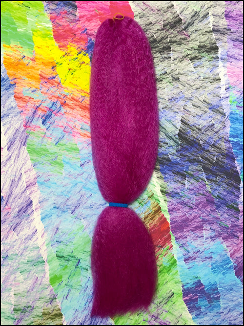 CyberloxShop Classic Kanekalon Jumbo Braid - Neon Grape