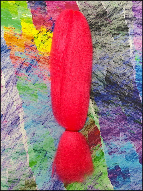CyberloxShop Classic Kanekalon Jumbo Braid - Neon Pink