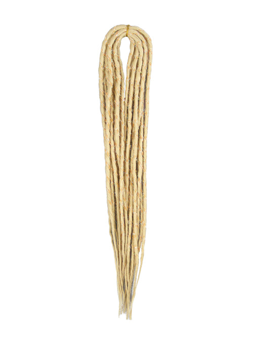 Elysee Star Dreads - #613 Bleach Blonde with Orange Spiral