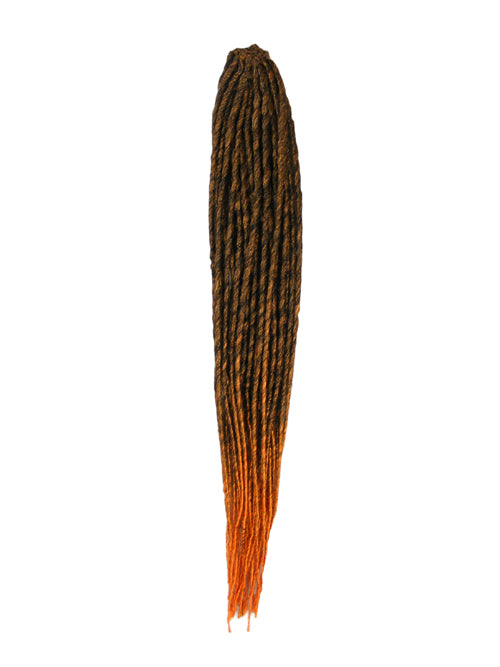 Elysee Star Dreads - #1 Black / Orange Red Transitional