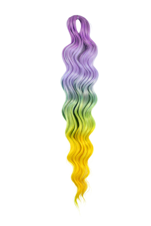 Anna Wave Braiding Hair - Glitch Galadriel