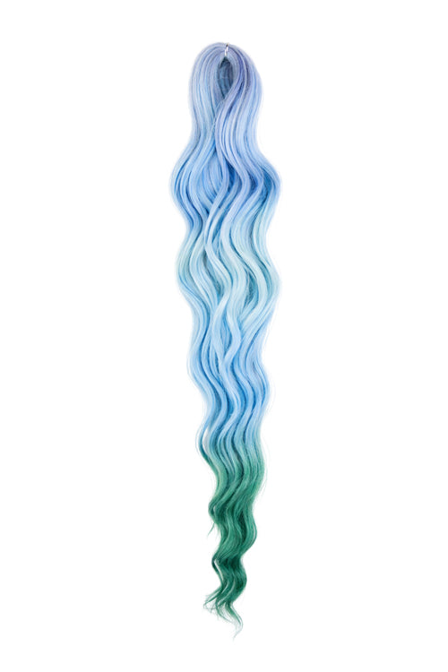 Anna Wave Braiding Hair - Glitch Glacia