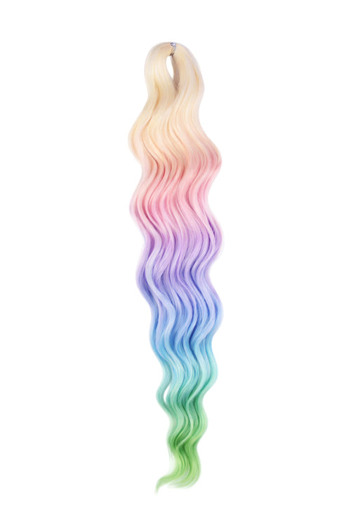 Anna Wave Braiding Hair - Glitch Snowglow