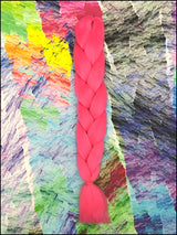 CyberloxShop Glow In The Dark Jumbo Braid - Strawberry Sundae