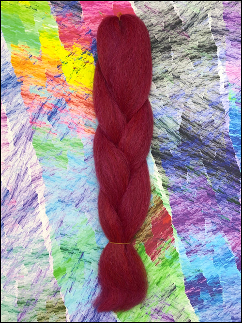 CyberloxShop Infinitique Kanekalon Jumbo Braid - Cherry Red