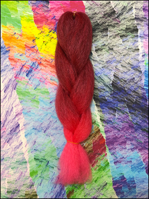 CyberloxShop Infinitique Kanekalon Jumbo Braid - Chilli Fire (Transitional)