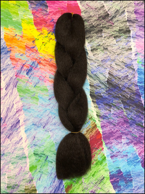 CyberloxShop Infinitique Kanekalon Jumbo Braid - #4 Dark Brown