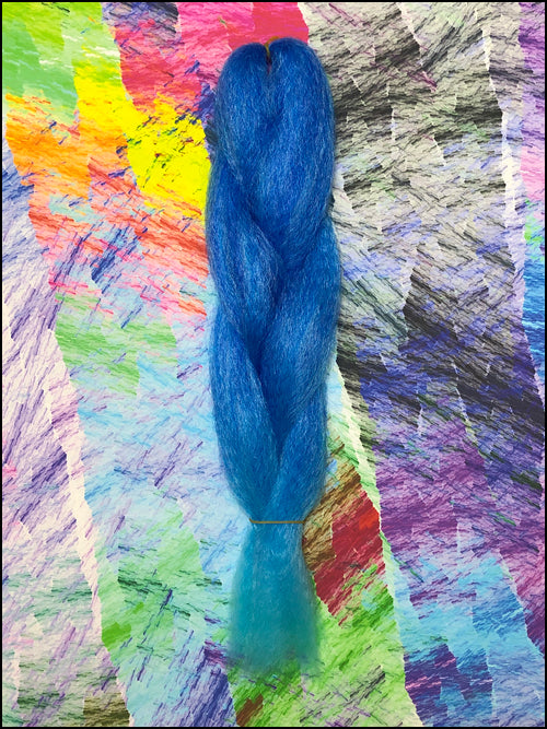 CyberloxShop Infinitique Kanekalon Jumbo Braid - Exotic Blue (Transitional)