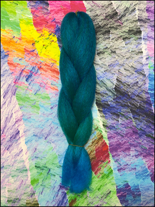 CyberloxShop Infinitique Kanekalon Jumbo Braid - Petrol Blue (Transitional)
