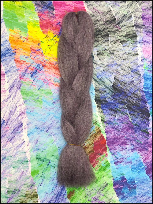 CyberloxShop Infinitique Kanekalon Jumbo Braid - Pewter