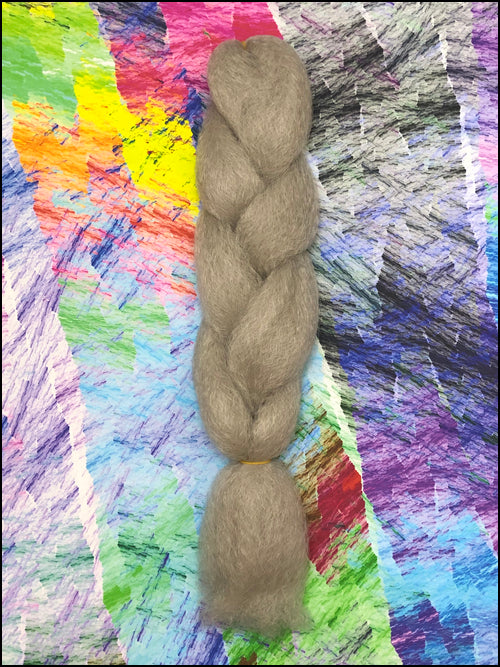 CyberloxShop Infinitique Kanekalon Jumbo Braid - #60 Silver White
