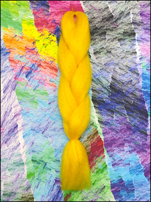 CyberloxShop Infinitique Kanekalon Jumbo Braid - Sunshine Yellow