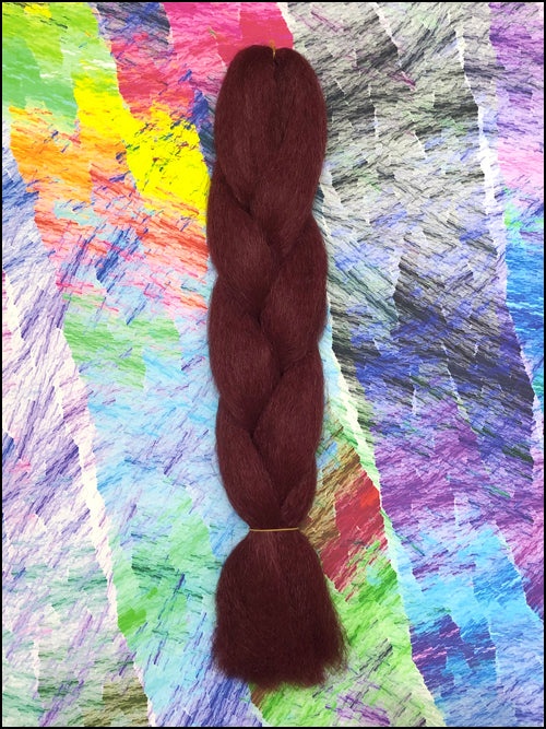 CyberloxShop Infinitique Kanekalon Jumbo Braid - Wine Red