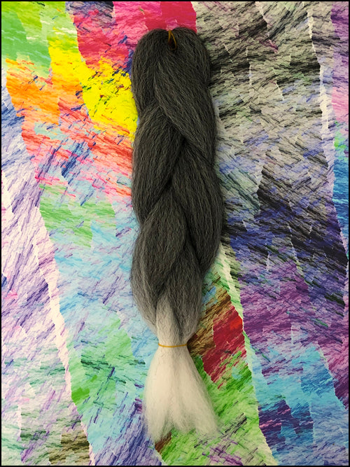 CyberloxShop Infinitique Kanekalon Jumbo Braid - Smoke (Transitional)