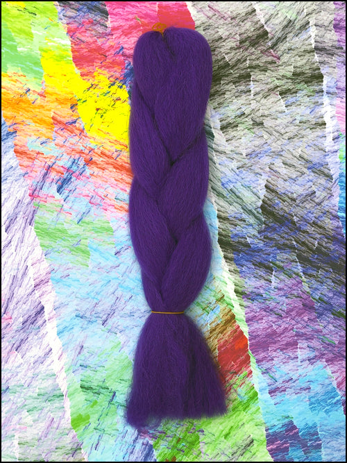 CyberloxShop Infinitique Kanekalon Jumbo Braid - Deep Sea Purple