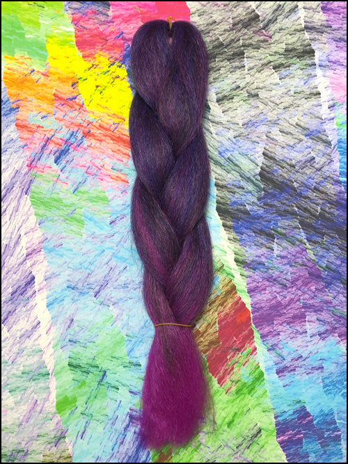 CyberloxShop Infinitique Kanekalon Jumbo Braid - Chocolate Nebula (Transitional)