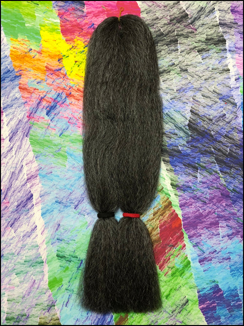 Jazzy Kanekalon Jumbo Braid - #34 Charcoal Grey V2