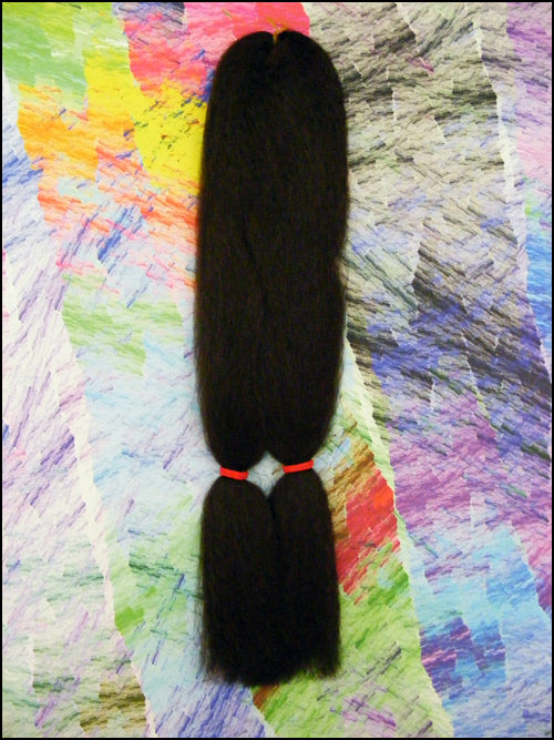 Jazzy Kanekalon Jumbo Braid - #4 Medium Brown
