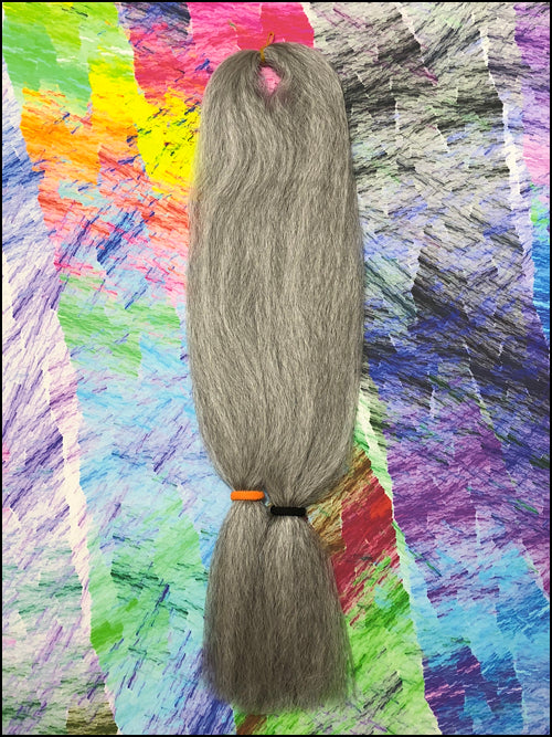 Jazzy Kanekalon Jumbo Braid - #51 Steel Grey