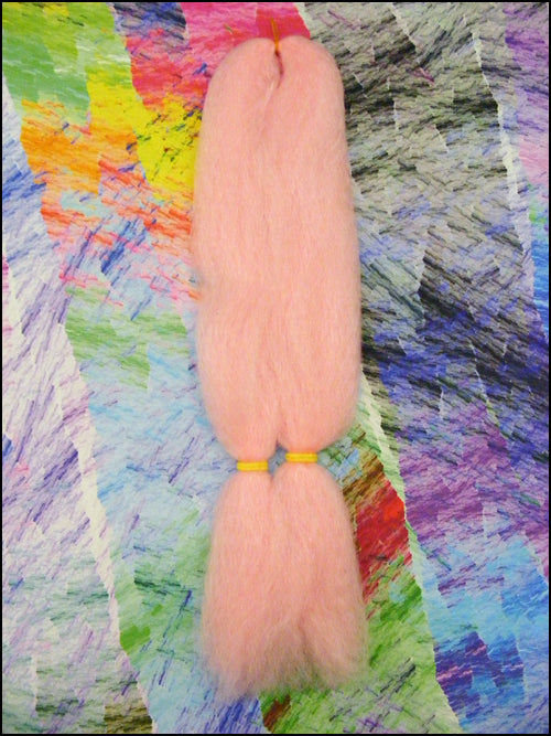 Jazzy Kanekalon Jumbo Braid - Baby Pink