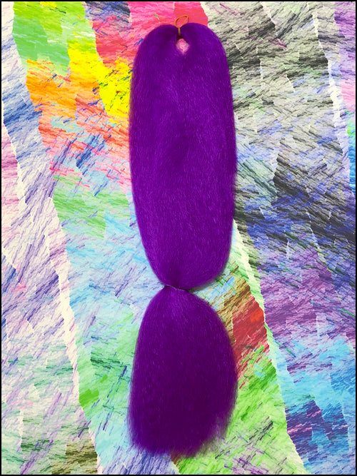Jazzy Kanekalon Jumbo Braid - Delicious Purple