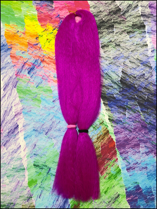 Jazzy Kanekalon Jumbo Braid - Hot Purple