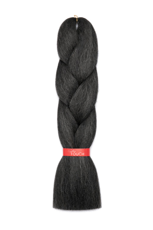LA Trend Kanekalon Jumbo Braid - #280 Black Grey