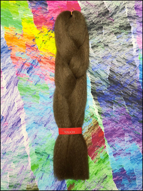 LA Trend Kanekalon Jumbo Braid - #12 Light Golden Brown