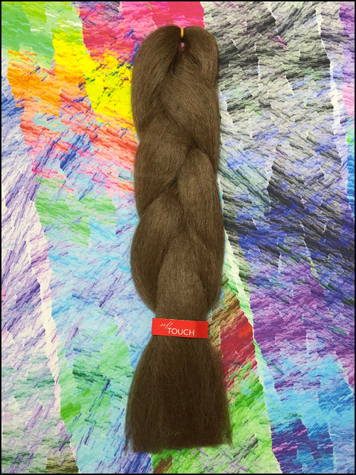 LA Trend Kanekalon Jumbo Braid - #18 Mid Golden Brown