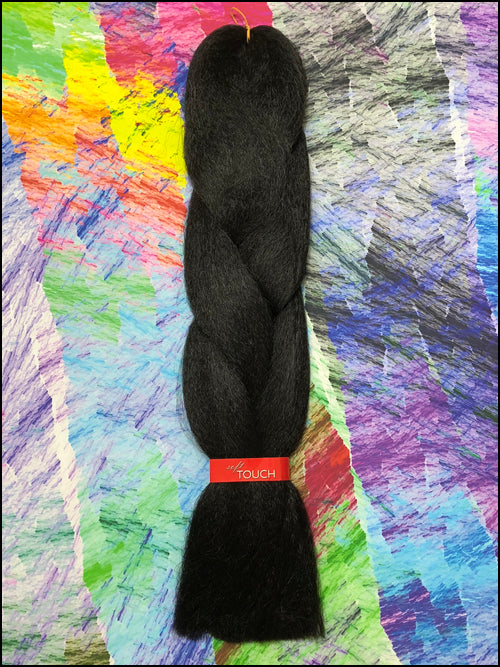 LA Trend Kanekalon Jumbo Braid - #1B Off Black