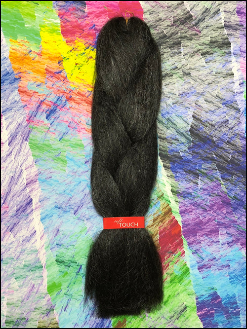 LA Trend Kanekalon Jumbo Braid - #280 Black Grey