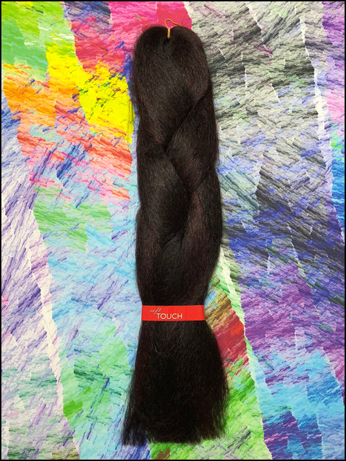LA Trend Kanekalon Jumbo Braid - #99J Black Burgundy