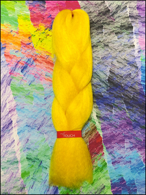 LA Trend Kanekalon Jumbo Braid - Yellow