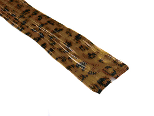 Clip-In Extensions - Brown / Black Leopard 12" (pack of 2)