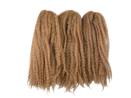 CyberloxShop Marley Braid Afro Kinky - #27 Honey Blonde (Loose)  **CLEARANCE STOCK**