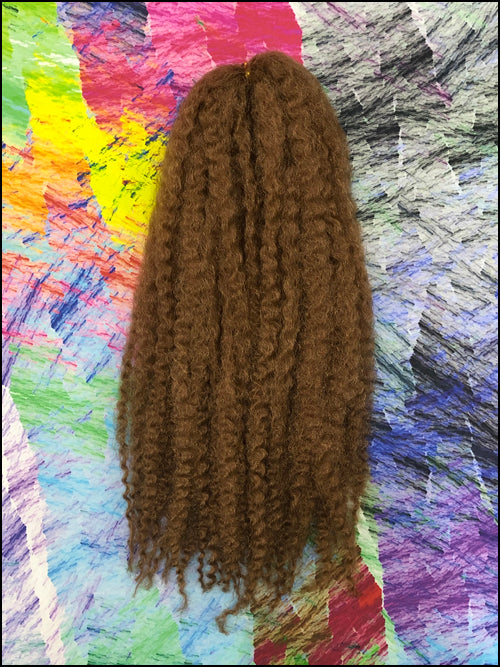 CyberloxShop Marley Braid Afro Kinky - #27 Honey Blonde